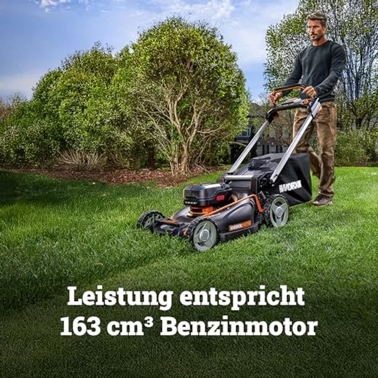 Worx Akku-Rasenmäher WG760E 51 cm – Bild 2