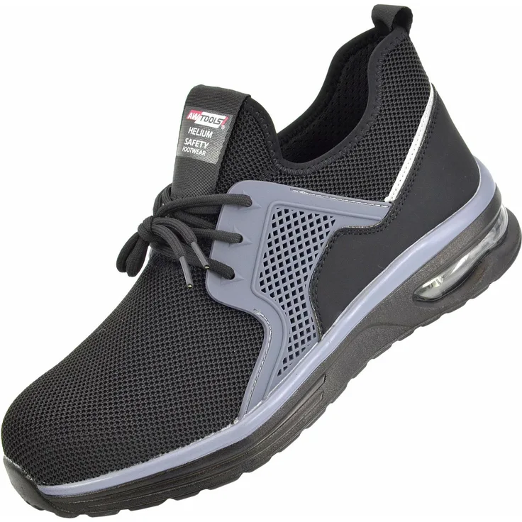 AWTOOLS Heliumstiefel Größe 44, Sicherheitsschuhe Kat. SB für leichte Arbeit