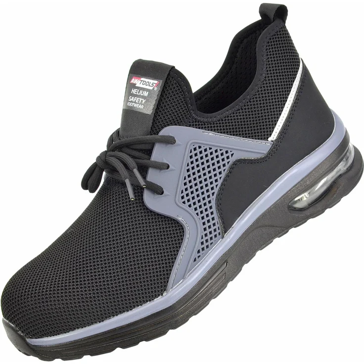 AWTOOLS Heliumstiefel Größe 44, Sicherheitsschuhe Kat. SB für leichte Arbeit