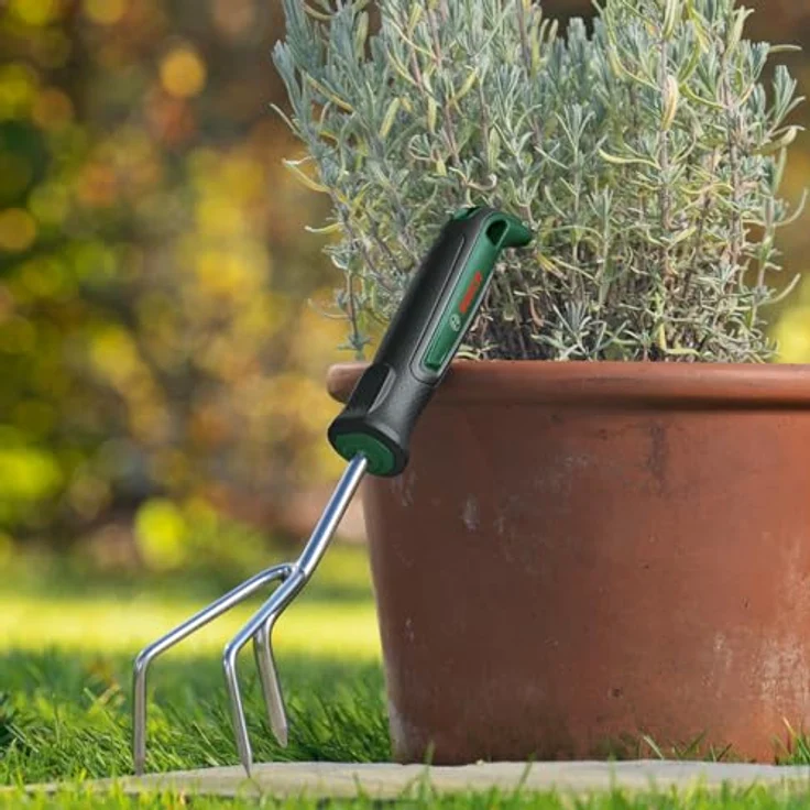 Bosch Professional Gartenhacke, Hand-Gartengrubber mit 7,1cm Breite, ergonomischer Griff – Bild 2
