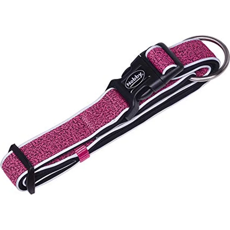 Nobby Halsband Cayo, pink L: 30-45 cm, B: 20/25 mm, 1 Stück