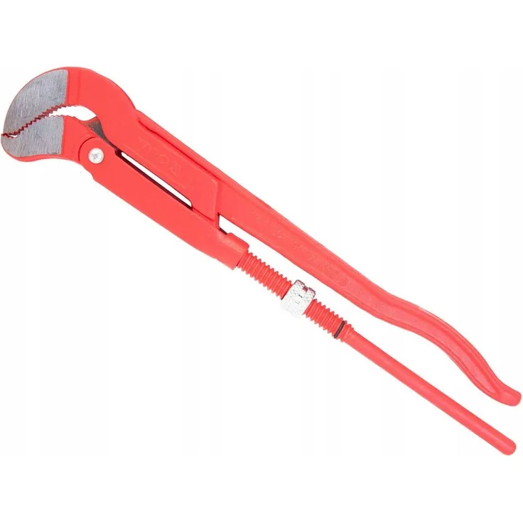 TRIZERATOP Eckrohrzange DIN5234C - S-Maul 45° / 1-1/2" (38mm), 1-tlg., Metallgriff, korrosionsgeschützt