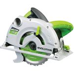 EVOLUTION Handkreissäge FURY 1B 185MM Kreissäge inkl. Sägeblatt 185mm (7-14) Diamantscheibe, schneidet Stahl, Aluminium und Holz