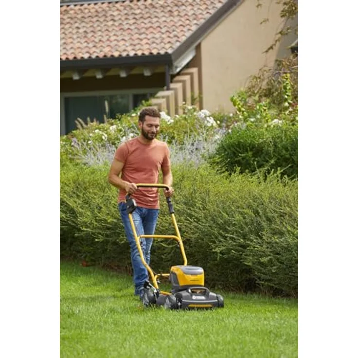Stiga Multiclip 547 AE Kit, Akku-Rasenmäher mit 48 V, 4 Ah, 45 cm Schnittbreite, bürstenloser Motor, verstellbarer Holm, Mulchfunktion – Bild 8