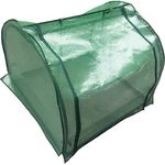 S&Garden Foliengewächshaus, Mini-Gewächshaus, Tunnel für Blumenbeet 80 x 80 x 58 cm, Kunststoff, Schutz vor Insekten und Witterung