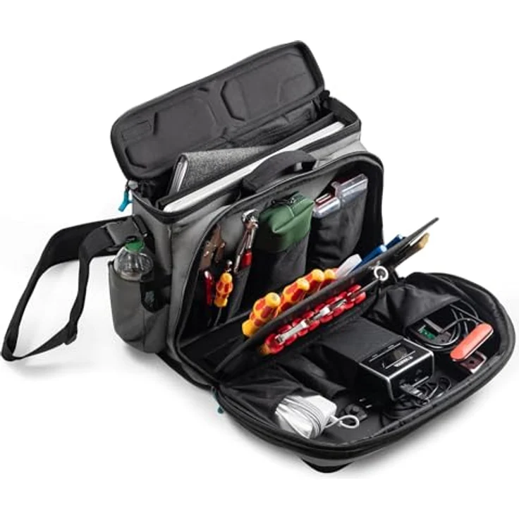 B&W International Werkzeugkoffer B&W Werkzeugtasche tool.bag TEX.223 (textile Werkzeugtasche, 22,3l Volumen, FIDLOCK-Magnetsystem) – Bild 4