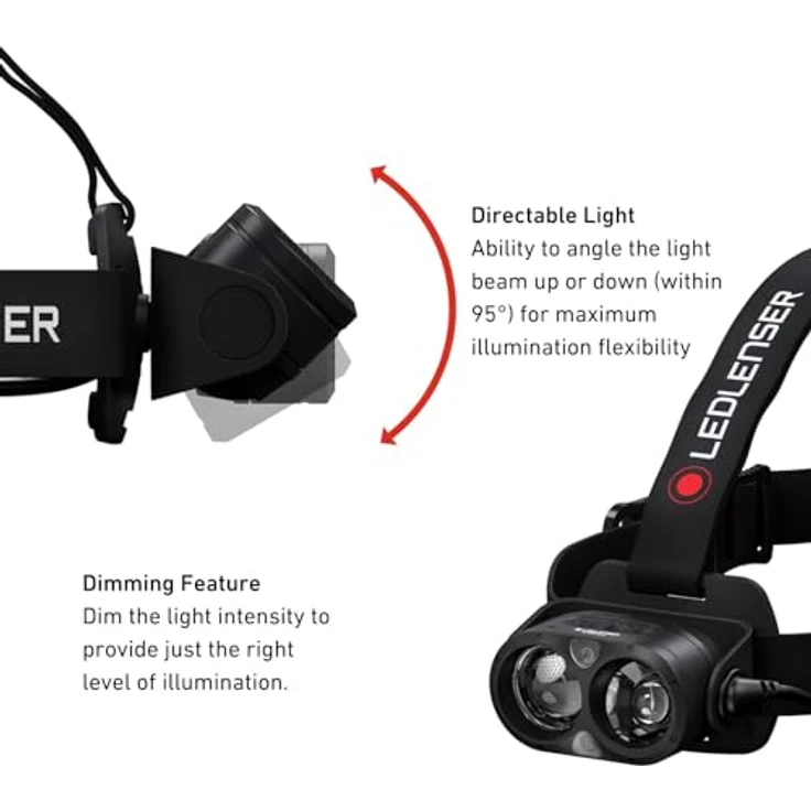 Ledlenser H19R Core, Stirnlampe mit 1600 lm, für Bergsportaktivitäten geeignet – Bild 3