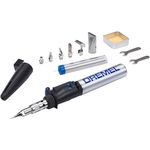 DREMEL 2000 VersaTip Lötkolben - Brennkolben und Löt-Set (mit 7 Wechselspitzen zum Löten, Heißschneiden, Schweißen, Brandmalerei, Holz Gravieren, Schmuckherstellung)