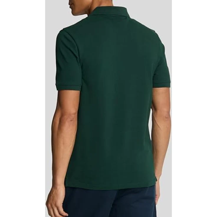 Lyle & Scott Poloshirt Basic Herren, Pique Baumwolle, Vintage-Kollektion, 3-Knopfleiste, klassischer Adler-Logo – Bild 3