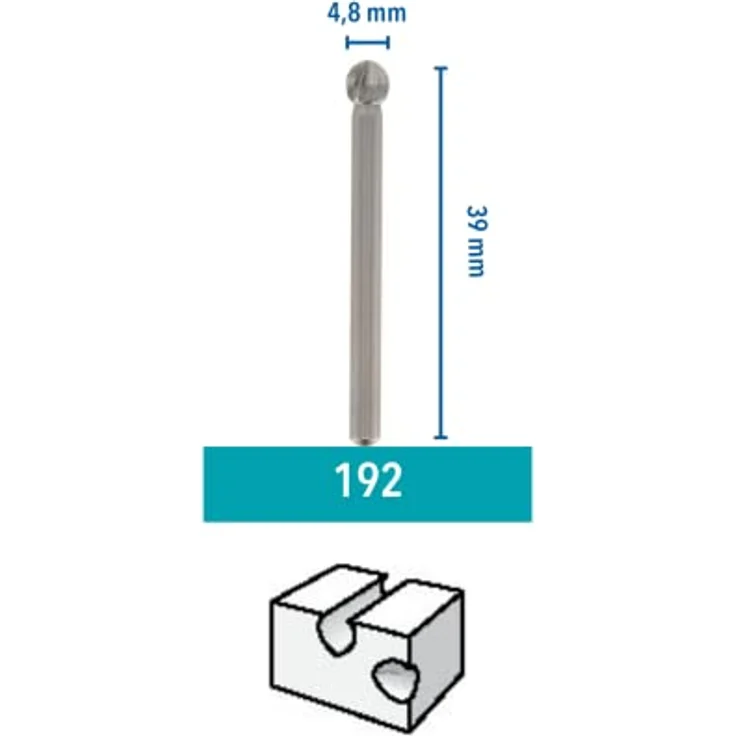 Dremel Fräsmesser Arbeits-Ø: 4,8 mm – Bild 2