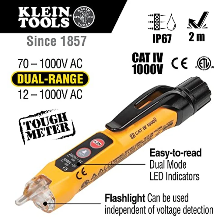 Klein Tools NCVT-3P Berührungsloser Spannungsprüfer – Bild 2