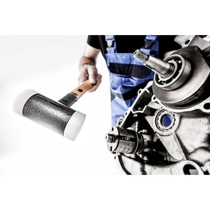 SUPERCRAFT-Schonhämmer, mit schwingungsdämpfendem, ergonomisch geformtem und lackiertem Hickorystiel | Ø=40 mm | 3366.040 – Bild 29