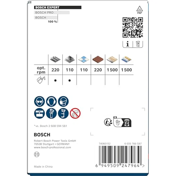 Bosch EXPERT Multi Material Power Change Plus-Lochsäge, Ø 80 mm für Holz, Metall und Ziegelstein, überragende Lebensdauer, Professional Zubehör Bohrmaschine – Bild 4
