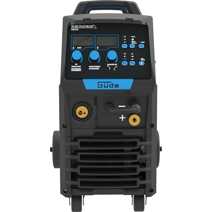 Güde Universalschweißgerät Uni-Mig 270 AS-Pro SYN, 400 V MIG/MAG mit 270 A, pulverbeschichtetes Stahlgehäuse, Digitaldisplay – Bild 7
