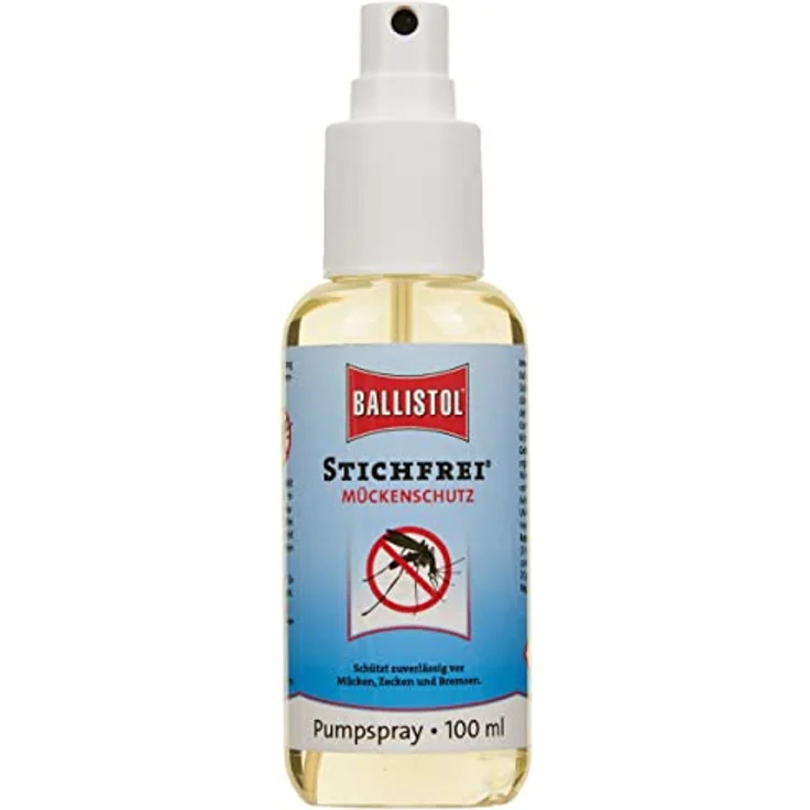 BALLISTOL 26800 Stichfrei Mückenschutz 100ml Spray - Insekten-Spray – 8h Schutz vor Bremsen, Fliegen, Zecken, Moskitos – Bild 1