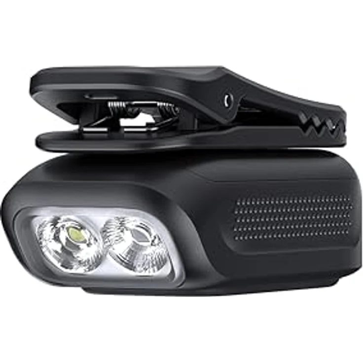 Fenix E04R EDC-Taschenlampe, wiederaufladbar, 300 Lumen, 46 m Reichweite, 4 weiße Lichtstrahlen und 2 rote LEDs, IP66, weiß – Bild 3