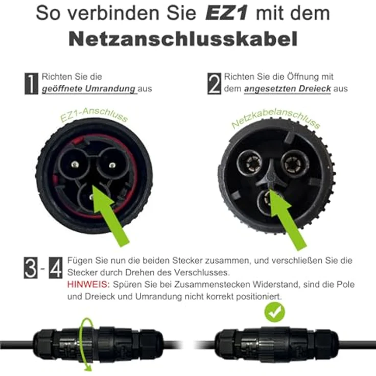 enjoy solar APsystems EZ1-M 800W Mikrowechselrichter mit WLAN & Bluetooth, PV VDE Zertifiziert, ideal für Balkonkraftwerk - Preisvergleich – Bild 4