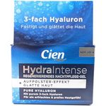 Cien Hydra Intense 3-fach Hyaluron Nachtcreme, intensive Feuchtigkeitspflege für regenerierte Haut, 50 ml