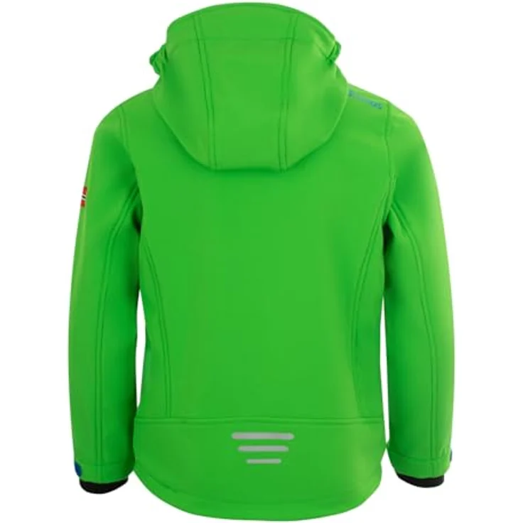 TROLLKIDS Softshelljacke Trollfjord Wasserabweisend, winddicht, flexibel-elastisch, warm, blau – Bild 3