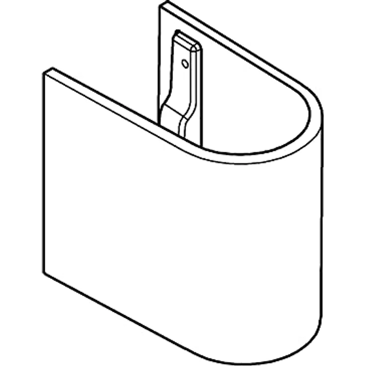 Grohe Euro Keramik Waschtisch, Alpinweiß, 1 cm cm – Bild 2