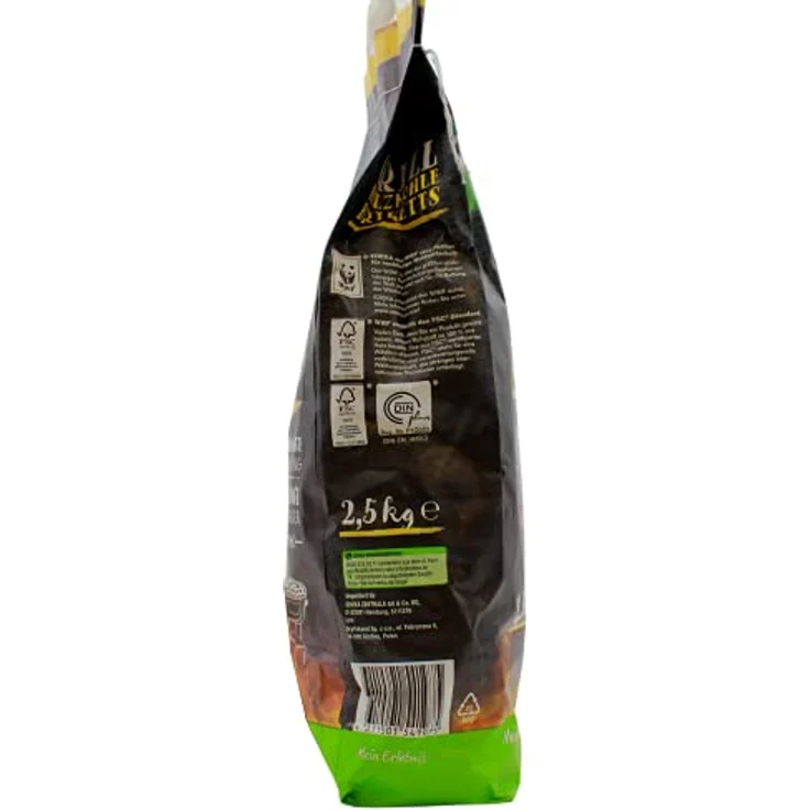 Edeka zuhause Grill Holzkohle Briketts, 4er Pack (4 x 2,5 kg) – Bild 3