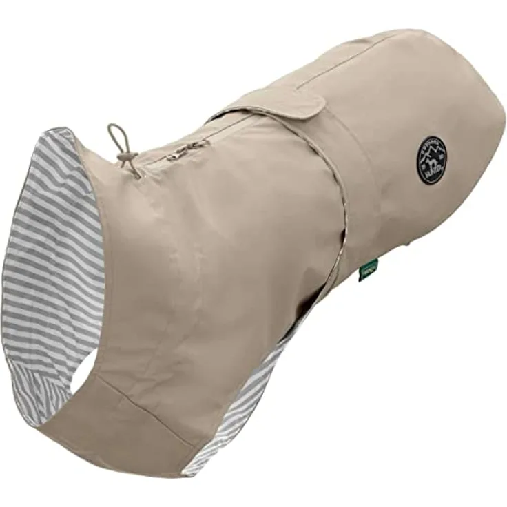 HUNTER Hunde-Regenmantel Milford Farbe Taupe, Größe 35