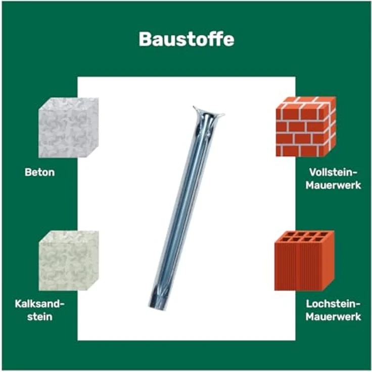 PARCO 6016x60 Express Nagel 6 x 60 mm, 200 Stück, 6,0 x 60 mm – Bild 4