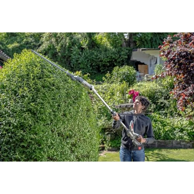 IKRA Akku Teleskop Heckenschere ICPH 2050, 20V, 50 cm Schnittlänge, teleskopierbar 105–210 cm, inkl. 2 Akkus & Schnelllader – Bild 13