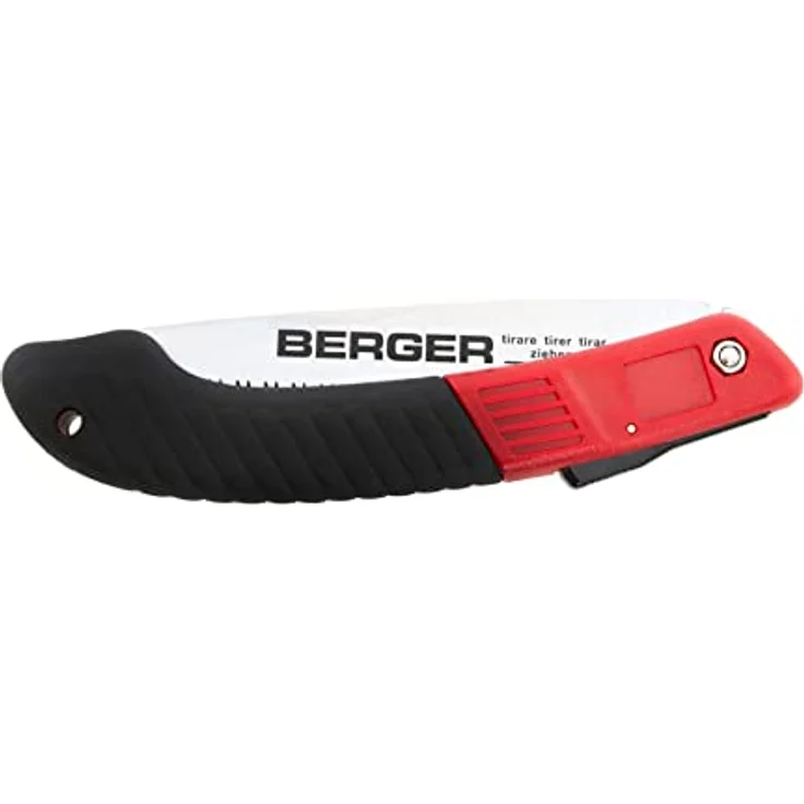 Berger Klappsäge 64650 aus Kohlenstoffstahl Astsäge mit austauschbarem Sägeblatt, Länge: 18 cm – Bild 3