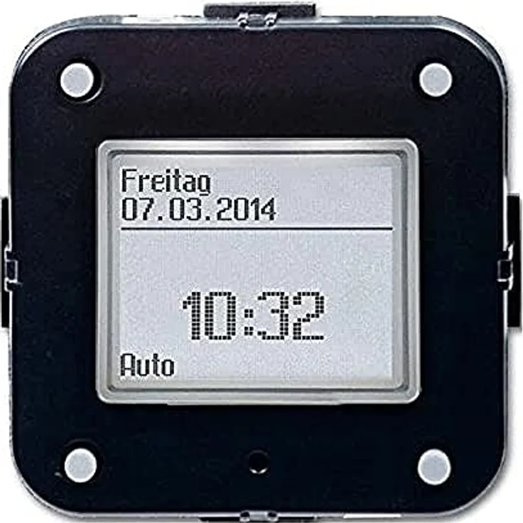 Busch-Jaeger Busch-Timer Bedienelement 6456-101, Zeitschaltuhr mit Astro-Programm, IP20, Unterputzmontage, Kunststoff – Bild 2