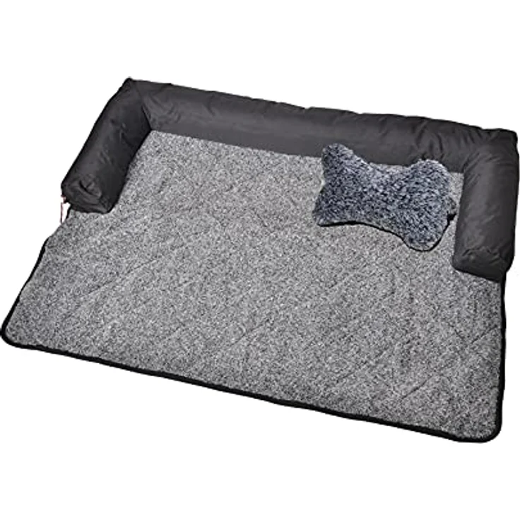RAIKOU Hundebett Couch für Sofaschutz Hund und Kofferraumschutz, Antirutsch Beschichtung Hundedecke , Waschbares Sessels mit Reißverschluss , Hundematte für Grosse kleine Hunde – Bild 1