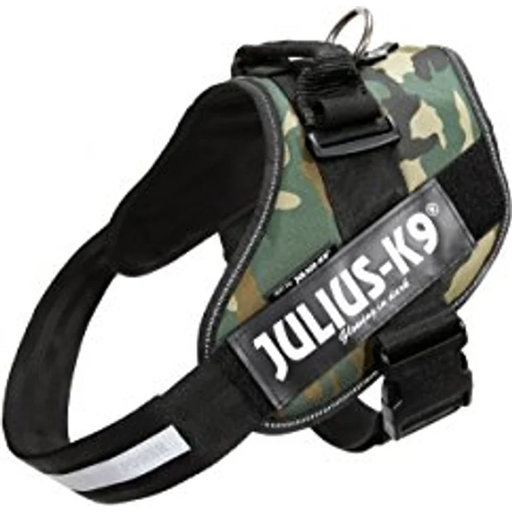 Julius-K9 IDC (2, Hund, Jogging, Hundesport, Arbeit, Spazieren), Halsband + Leine, Schwarz – Bild 1