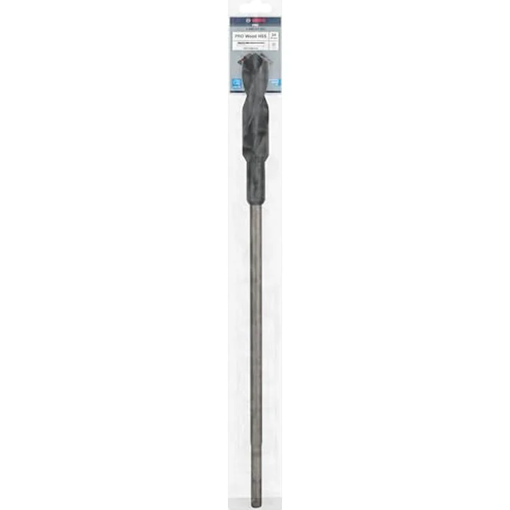 Bosch PRO Wood HSS Schalungs- und Installationsbohrer, SDS plus, 24 x 400 mm, hohe Lebensdauer und auslaufende Spiralnut – Bild 2