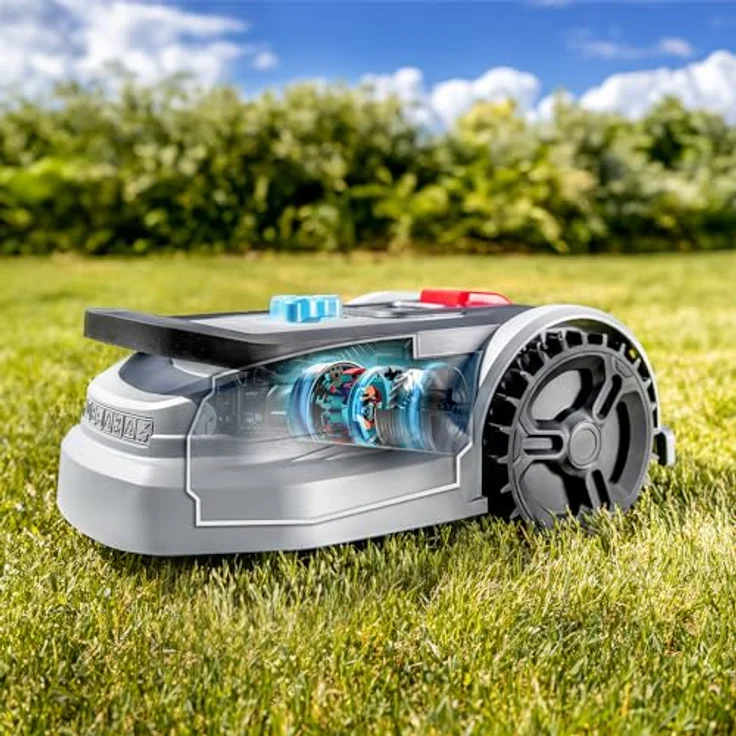 Cecotec Grasshopper 300 Mähroboter One Size, Rasenmähroboter für 300 m² mit 16 cm Schneideweite – Bild 7