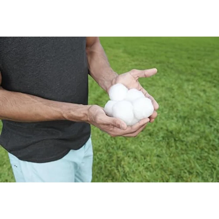 Bestway Flowclear Polysphere Filterbälle, umweltfreundlicher Ersatz für Filtersand, 1000g, hohe Filtrationseffizienz, leicht und langlebig – Bild 3