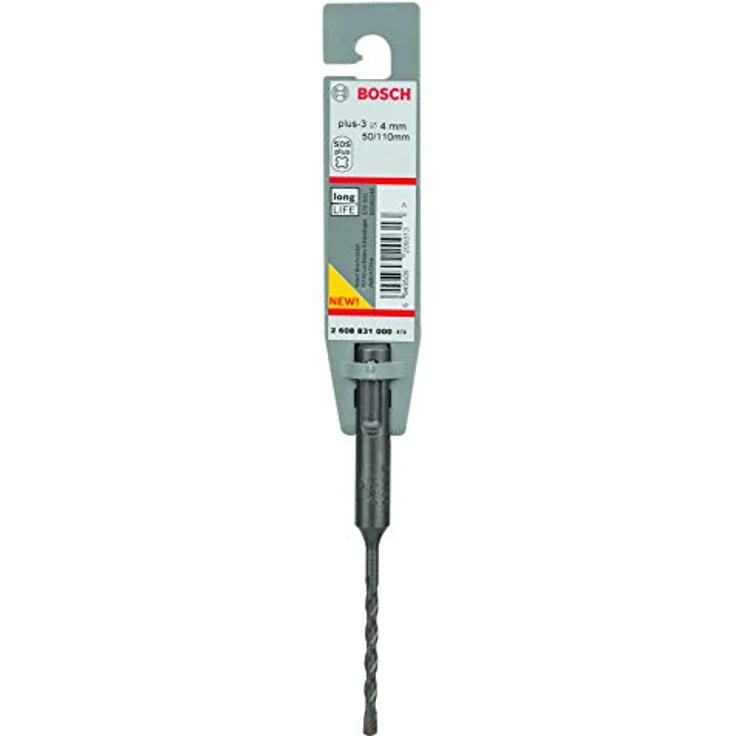 Bosch Professional Hammerbohrer SDS plus-3 (für Beton, 4 x 50 x 110 mm, Zubehör Bohrhammer) – Bild 2