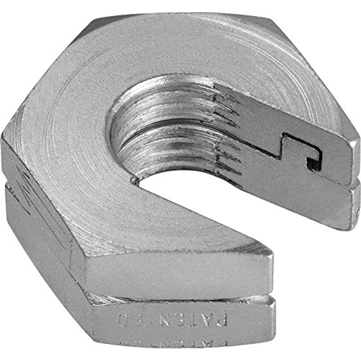 AMF 88559 Schnellspannmutter "6332S", M10 ohne Bund, Vergütungsstahl, Festigkeitsklasse 6, Sechskant-Schlüsselweite 22 mm – Bild 1