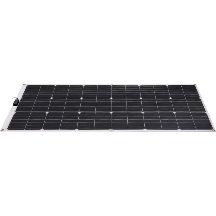 Technaxx Solarmodul TX-208, Polykristallin, 100 W, hohe Umwandlungsrate, schwarz