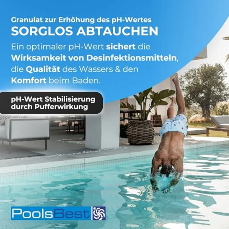5 kg - PoolsBest® pH-Heber Granulat – Bild 2