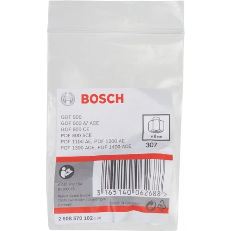 Bosch Professional Zubehör 2 608 570 102 Spannzange 8 mm, 19 mm - Preisvergleich – Bild 2