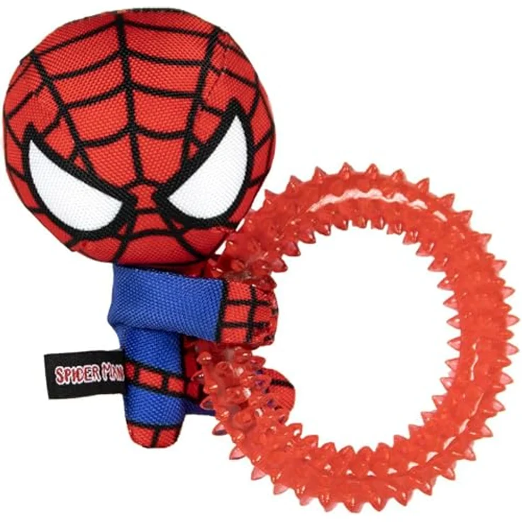 CERDÁ LIFE'S LITTLE MOMENTS Spiderman Hundespielzeug, offizielle Marvel Lizenz, für alle Lebensphasen – Bild 1