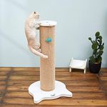 Cats Design Kratzbaum Grosse Katzen stabil/Kratzstange XXL Edel/Kratzsäule Kratzmöbel Kratzturm Strong Stray G