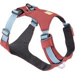 Ruffwear Hi & Light Hundegeschirr, leichtgewichtiges Design, reflektierender Absatz, XXXS, blau