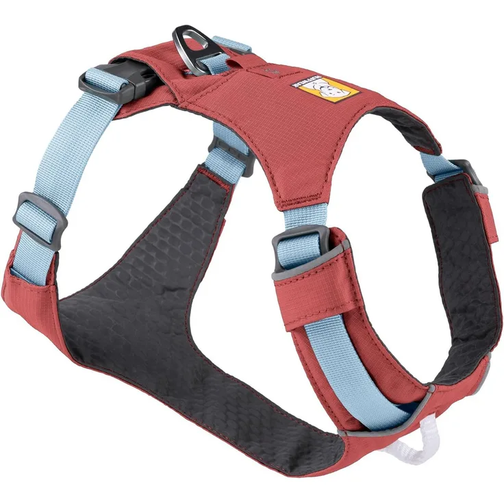Ruffwear Hi & Light Hundegeschirr, leichtgewichtiges Design, reflektierender Absatz, XXXS, blau