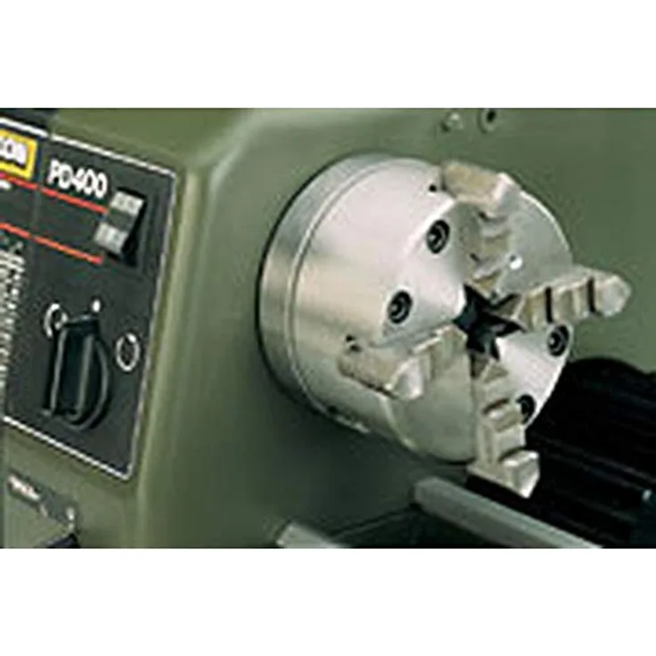 Proxxon Vierbacken-Drehfutter, zentrisch spannen, 24408