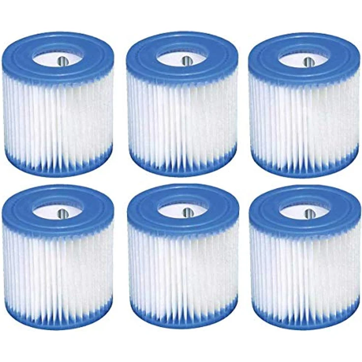 Intex Pool-Filterkartuschen Typ H 6 Stück Kartusche Filterpumpe Pumpe Filter Filterkartusche