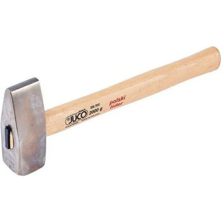 JUCO Vorschlaghammer JUCO HAMMER TRADITIONELLER SPALTER 6,0 kg, schmiedeter Hammerkopf mit Buchenholzstiel, feuchtigkeitsbeständig