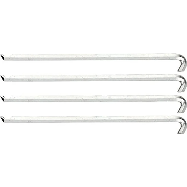 Gedore 1.29/15 Abzughaken-Satz, 4-teilig, 140 mm für Kugellagerabzieher, 5,7 mm Hakenfußbreite – Bild 1