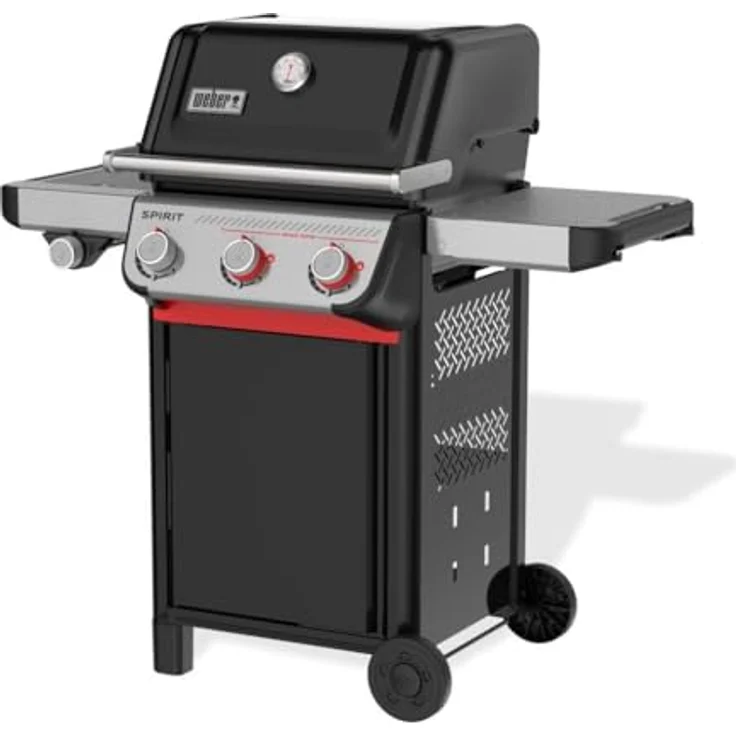 Weber Gasgrill Spirit E-335 GBS, 3 Brenner mit 9,1 kW, Grillfläche 52 x 44 cm, inkl. Seitenkocher und Sear Boost Funktion – Bild 3