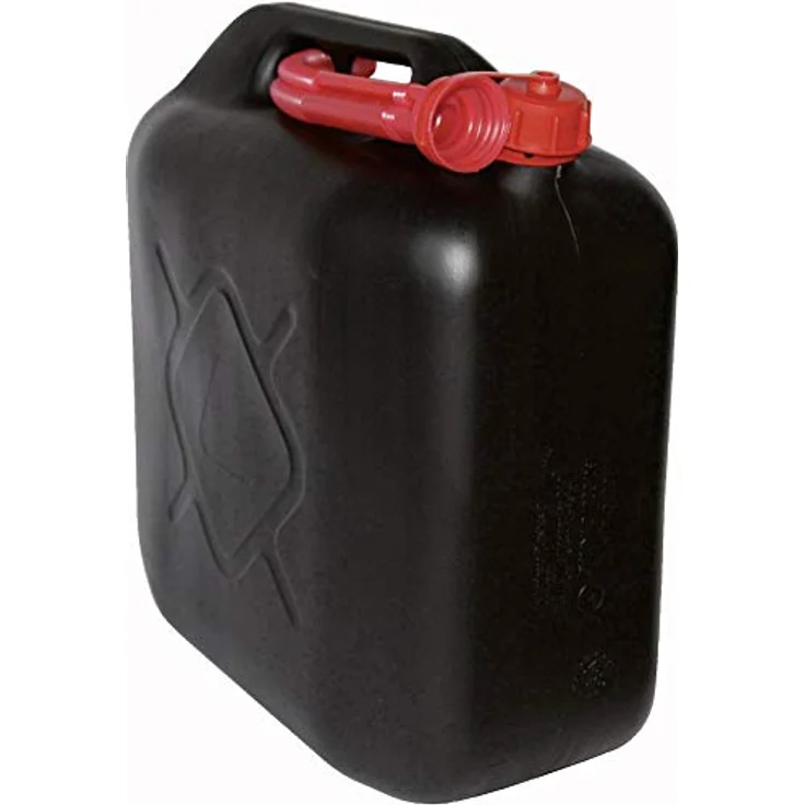 HP-Autozubehör 10020 20 Liter Benzinkanister Kunststoff - Schwarz – Bild 1
